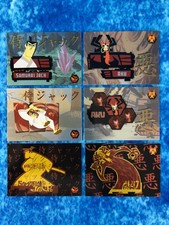 Samurai Jack: Japanese Chrome Cards Complete Chase Set by Artbox 2002