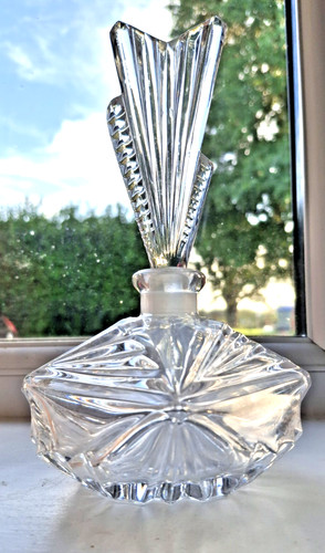 Vintage heavy cut glass - vintage,