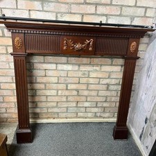 Ornate Wooden Fire Surround