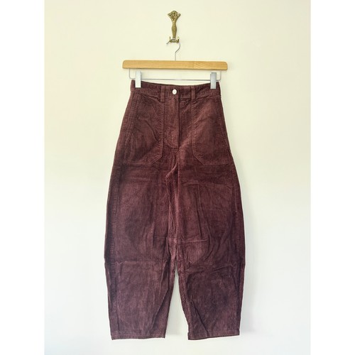 Per una barrel leg corduroy - per,