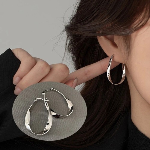 925 sterling silver twisted - silver,