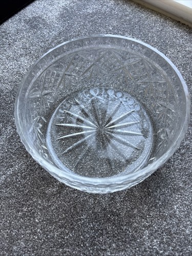 Vintage cut glass trifle - trifle, /