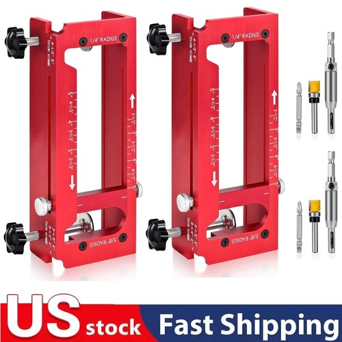 Door hinge jig - door, aluminum