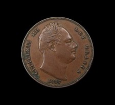 WILLIAM IV 1837 COPPER