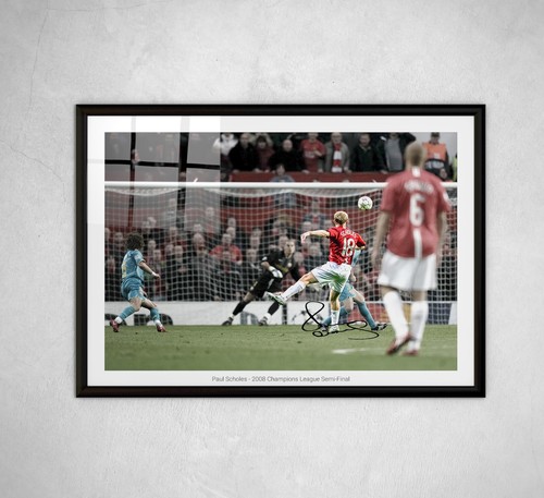 Paul scholes signed photo - paul,