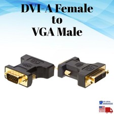 DVI-A Female to VGA Male HD15