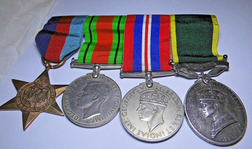Ww2 territorial group medals - territorial,