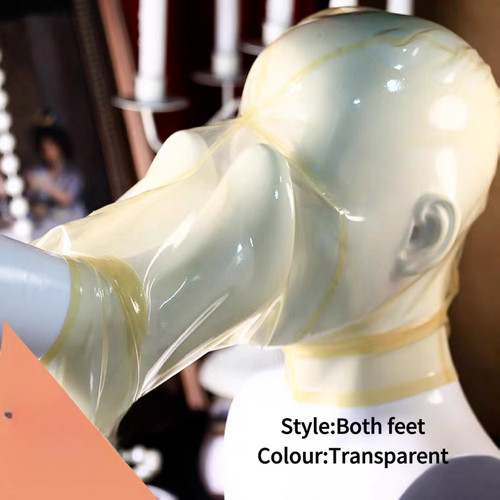 Foot fetish shiny - shiny, latex