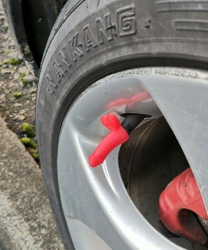 Novelty car bike tyre - car,