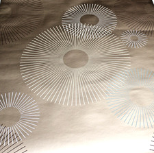 Metallic Starburst Mid Century