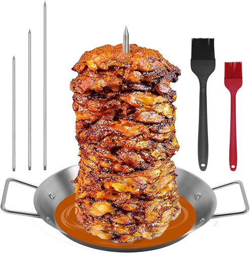 Vertical meat skewer stainless - meat,
