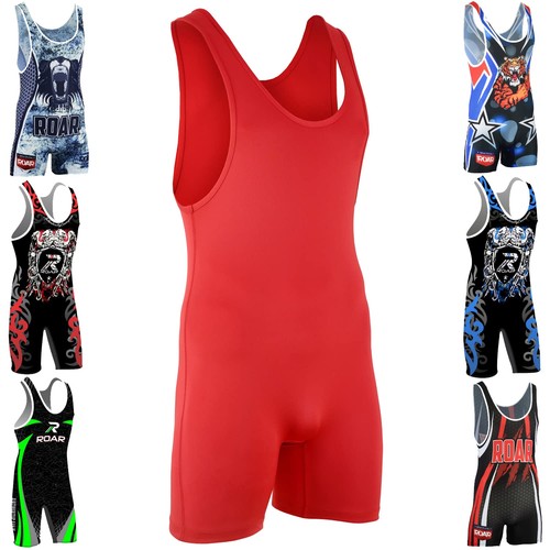 Men wrestling singlet suit - singlet,
