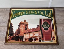 VINTAGE PUB ADVERTISING MIRROR