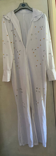 Mens white 1970s disco - mens,