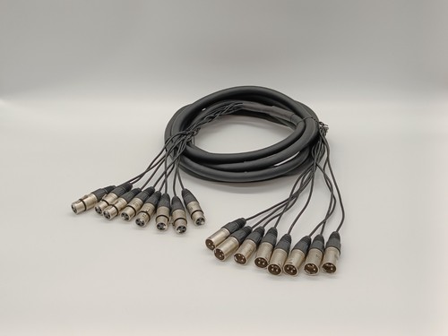 Way stereo xlr male - 8-way,