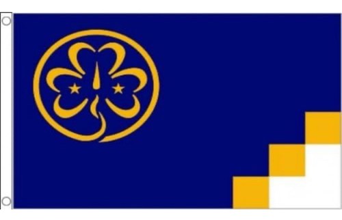Flag girl guides scouts - az,