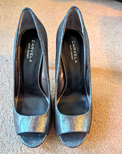 Carvela kurt geiger - geiger, silver