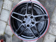 Genuine AC Schnitzer Alloy Wheels. Resprayed In Gloss Black. To Fit BMW E36 E46