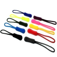 ZIPPER ZIPPER RUBBER BLACK