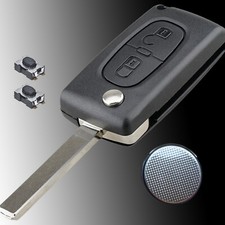 FOR Citroen Berlingo Picasso Pluriel 2 Button Remote Flip Fob Case Repair 2bng .