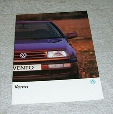VOLKSWAGEN VENTO CL GL GT VR6 SALES BROCHURE Agusto 1993 In Italian