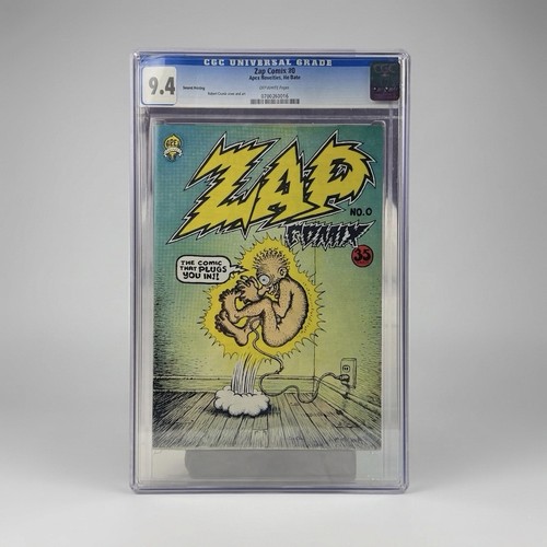 Zap comix cgc 4 apex - comix,