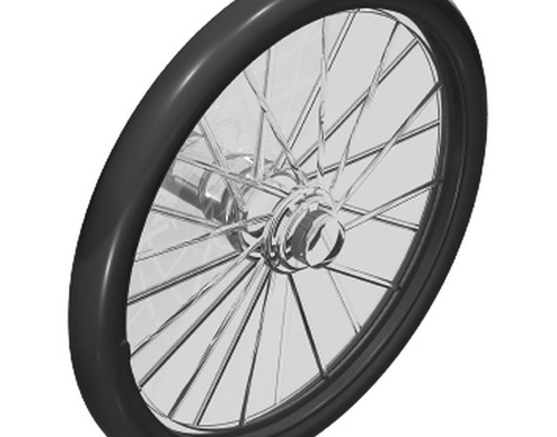 Playmobil 30069500 bike wheel - 30069500,