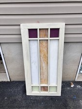 Stain glass window 36”x18”