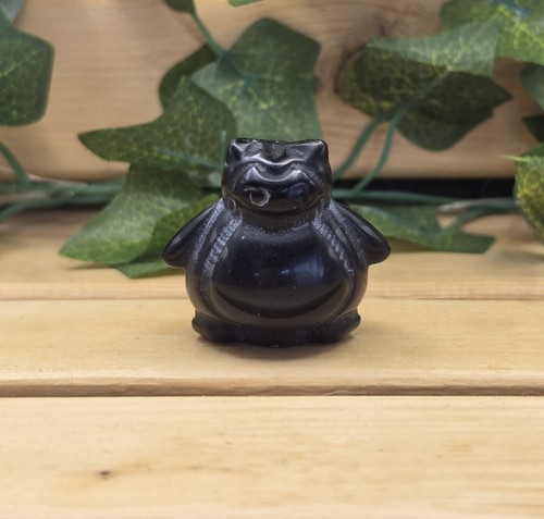 Adorable obsidian carved - adorable,