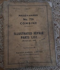 Massey-Harris No. 726 Combine