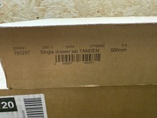 Blum 500mm Single Drawer Tandem Soft Close 780297