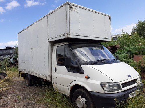 2001 ford transit luton box - transit, luton/box