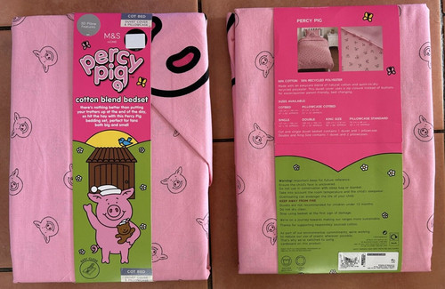 Percy pig cot - m,