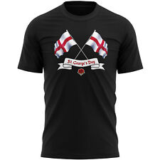 St George's Day T Shirt For Men England shirt Gifting Him Flag Knight Dragon ...