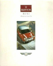 Rover Mini Cooper Monte Carlo Limited Edition 1994 UK Market Sales Brochure