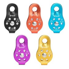 26KN Micro Climbing Pulley General Purpose Small Aluminum Rope Pulleys for