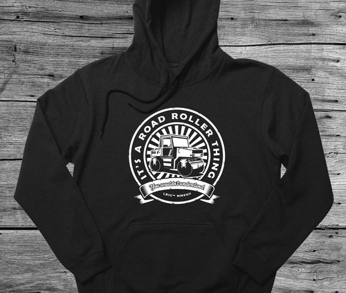 Road roller hoodie gift - roller,
