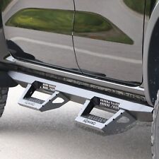 For Toyota Hilux 2015+ (MK8, MK9) Heavy Duty T32 Steel Side Steps