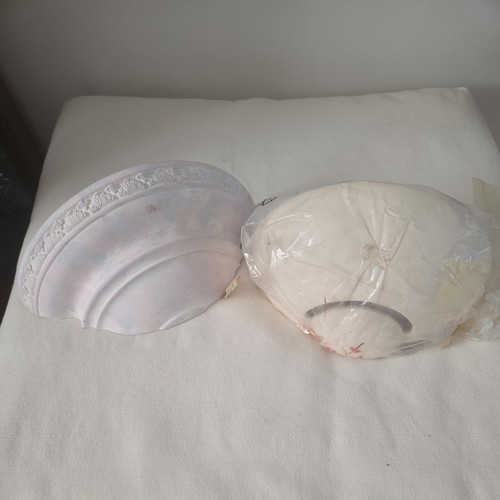 Plaster uplighters new stock - plaster,