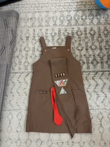 Vintage brownie girl - vintage, scout