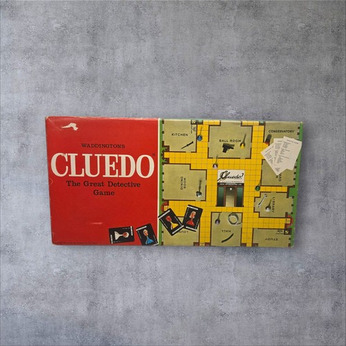 Waddingtons cluedo board - waddingtons, game