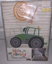 Brand New Kids Corner Farm Friends Single Bed Duvet Set Polyester/Cotton Mix