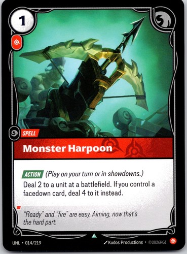 Monster harpoon 014 219 - 014/219,