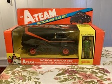Vintage  A-Team tactical van play set 1983