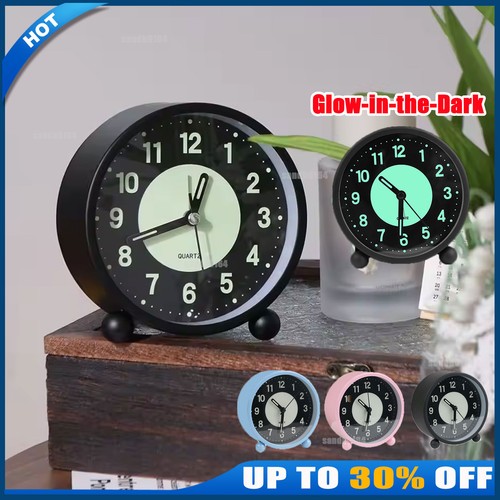 Quartz silent bedside alarm - quartz,