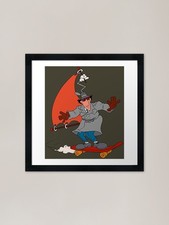 Inspector Gadget Relax Framed