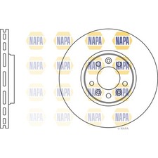 2x Brake Discs Vented For