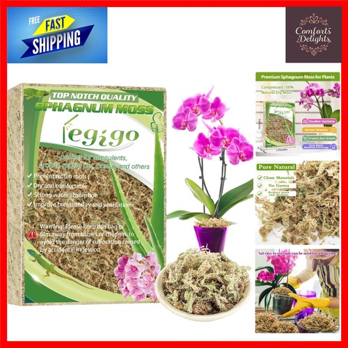 Natural sphagnum moss potting - natural,