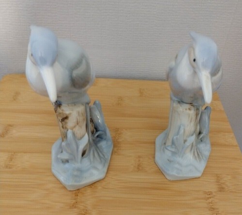 Pair vintage porcelain - a, of
