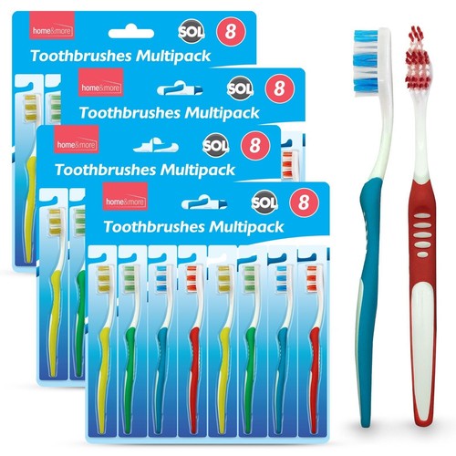32pk adult toothbrushes - 32pk,